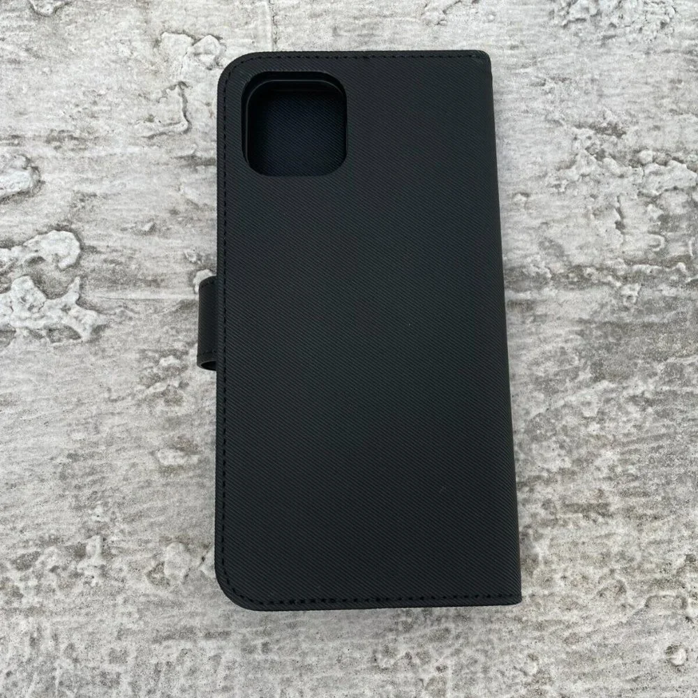 Switch iPhone 11 Pro Max Case Wallet Case Black Book Case LBT Car Vent Holder - Picture 12 of 12